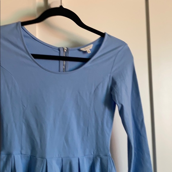ARITZIA Talula Blue 3/4 Sleeve Dress - Picture 3 of 6